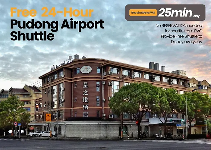 Shanghai Joyful Star Hotel-Free Shuttle Bus To Pudong Airport And Disneyland